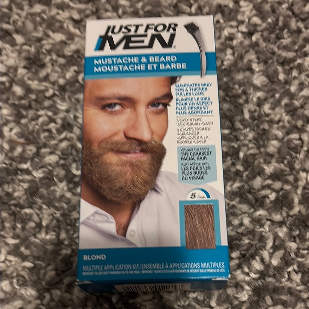 5/$10 
 NWT (new in box)Mustache & Beard Dye - Blond
